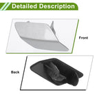 Front Right Washer Nozzle Cover for BMW 320i Silver Tone