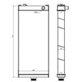 Water Tank Radiator 425-03-42220 for Komatsu WA500-7 (2000–2005)