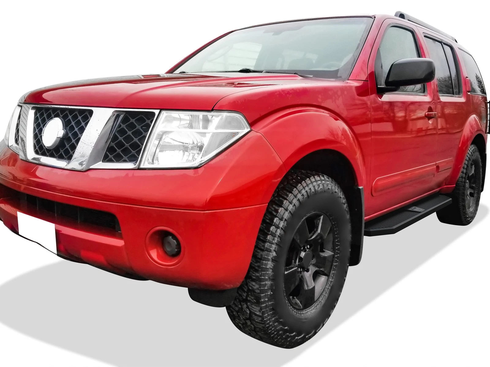 Running Boards for Nissan Pathfinder (2005-2012) - Black Style