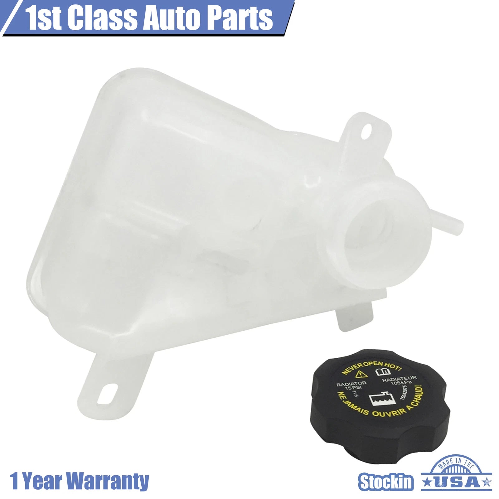 Coolant Overflow Reservoir for Chevy Pontiac Saturn