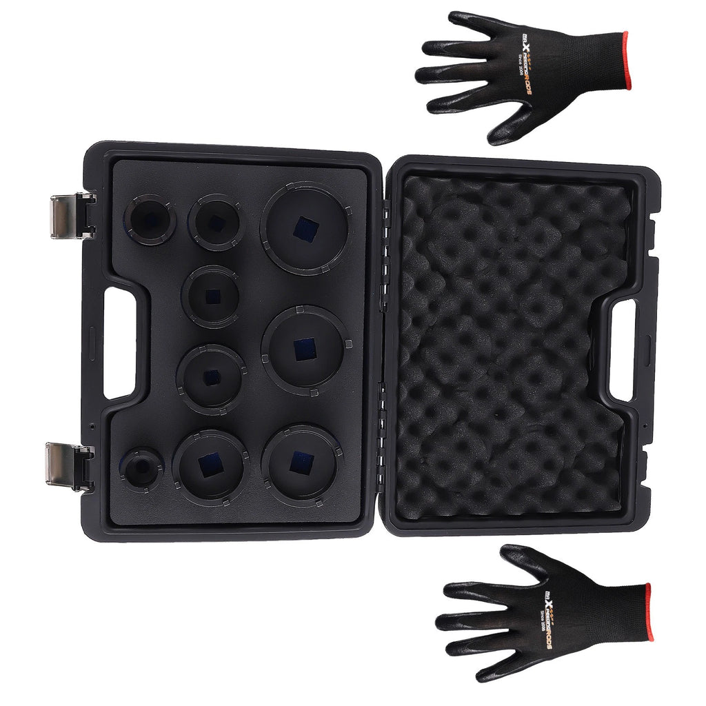 Grooved Lock Nuts Socket Set for KM4–KM12 (2014–2021)