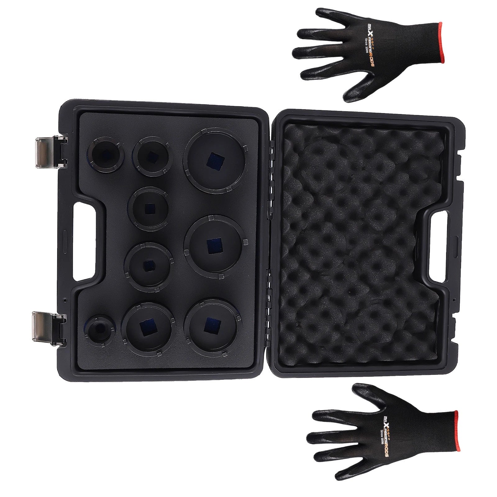 Grooved Lock Nuts Socket Set for KM4–KM12 (2014–2021)