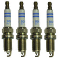 Set of 4 Double Platinum Spark Plugs for Audi A4, A6 & BMW E60, E63, E64, E65, E53