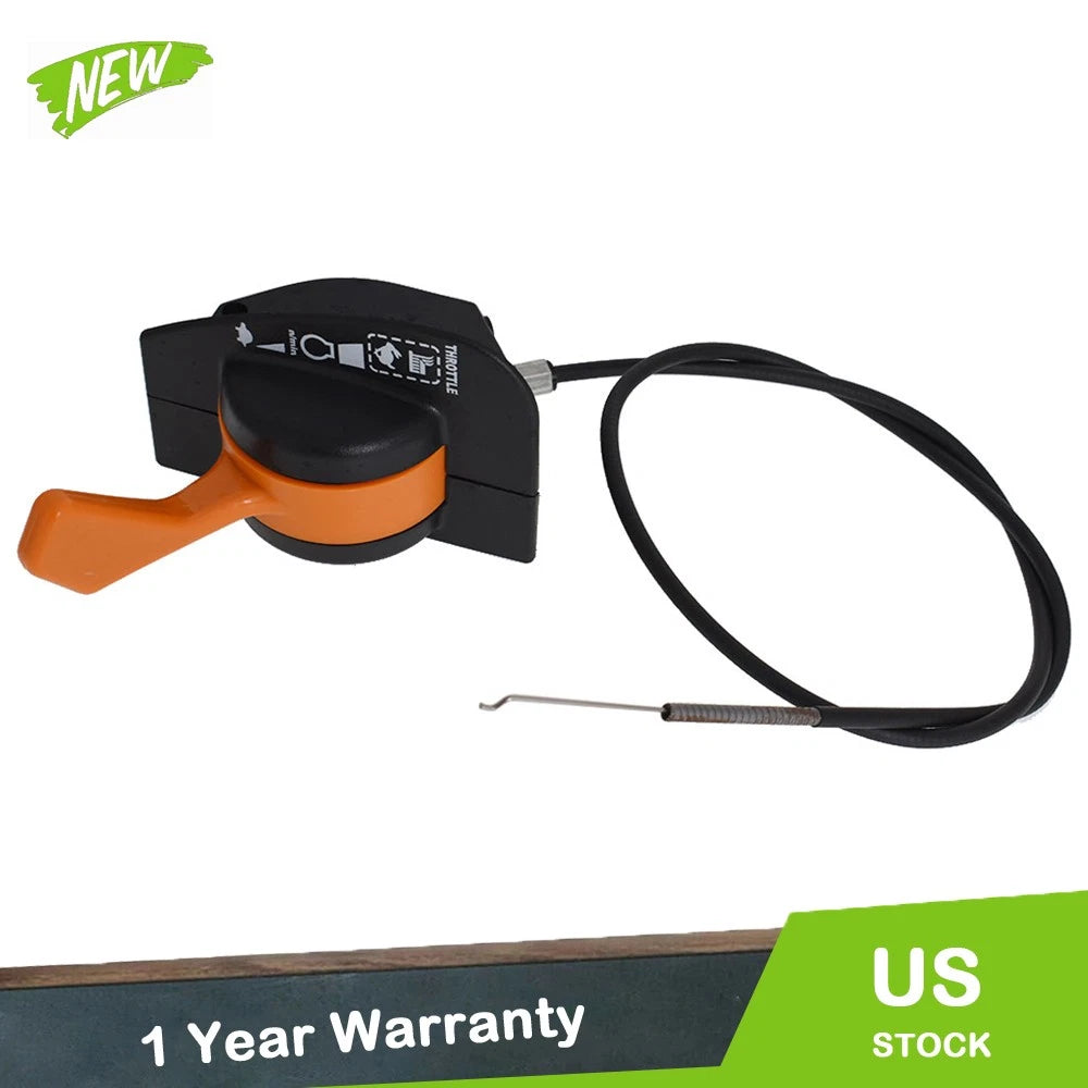 Throttle Choke Cable for John Deere D125 D130 D140 D160 D170 LA155 X165 (GY21984)