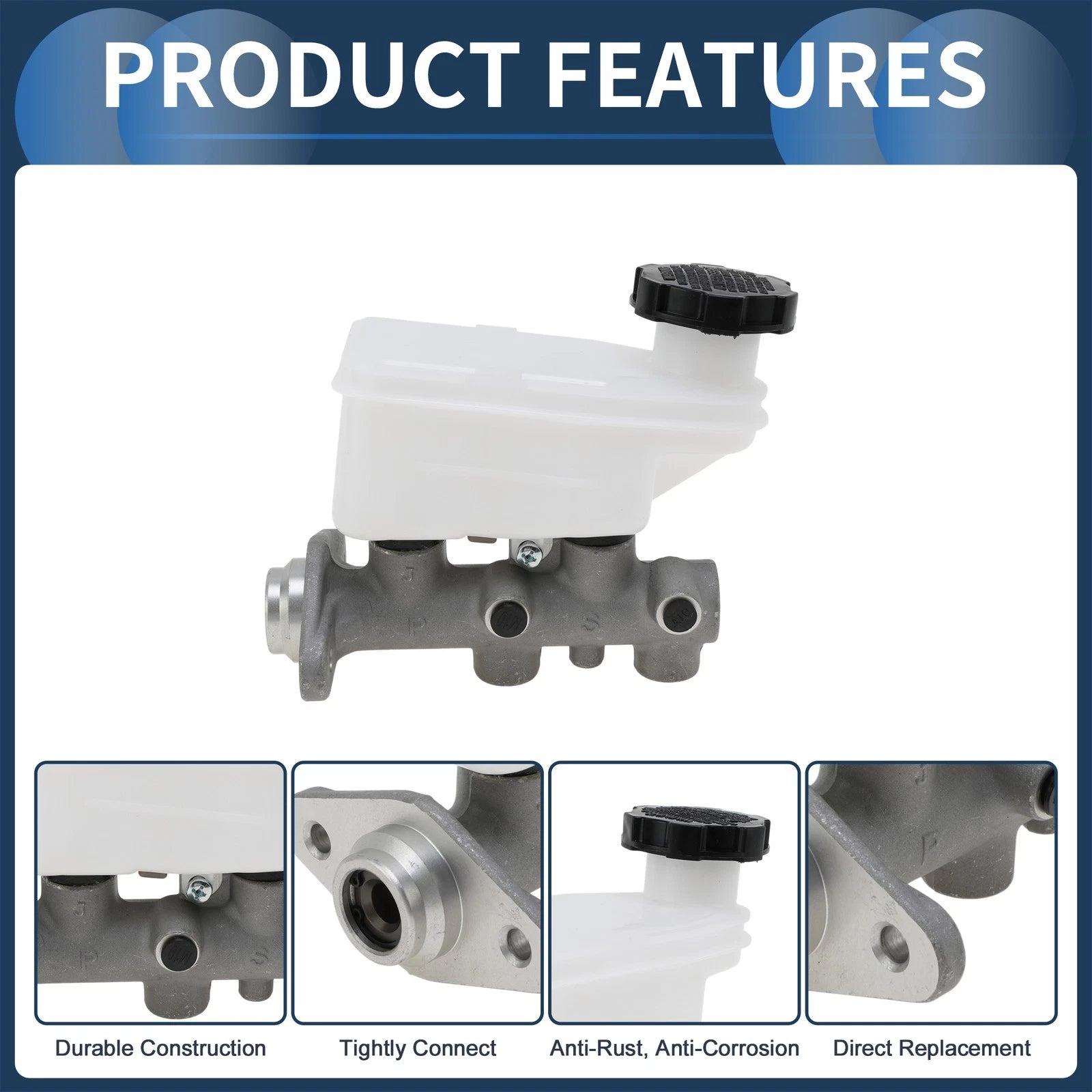 Brake Master Cylinder with Reservoir No. 585101C005 for Hyundai Getz (2005–2009)