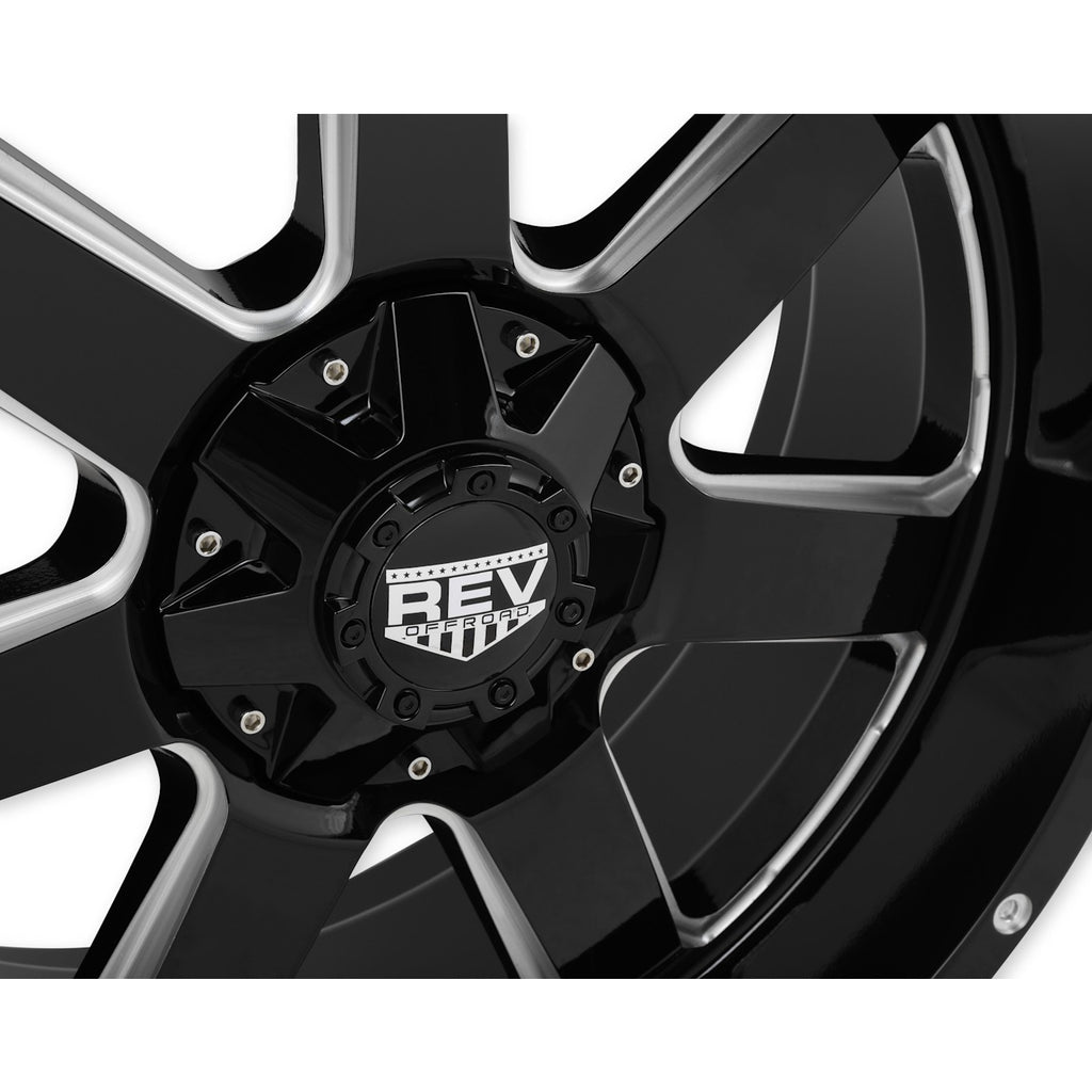 20 Inch REV Wheels 885M for Chevy Suburban, Jeep Grand Cherokee, Gladiator