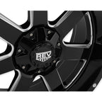 20 Inch REV Wheels 885M for Chevy Suburban, Jeep Grand Cherokee, Gladiator