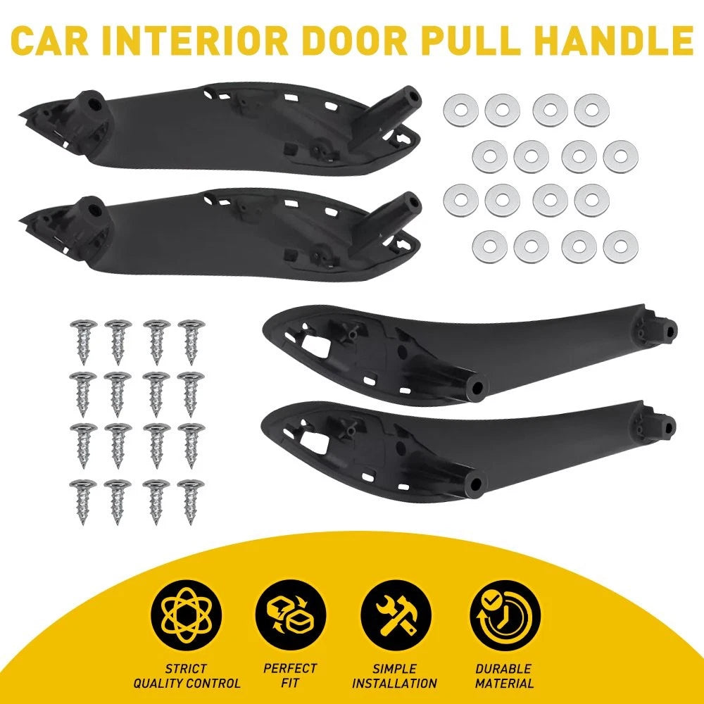 Set of 4 Interior Door Pull Handle Cover Trim for BMW 3 Series F30 F35 (2013–2018)