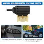Stop Lamp Switch for Dodge Charger 2006-2010 (2 x Stoplight Switch)