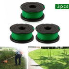 Set of 3 Replacement Lines for Black and Decker Trimmers
