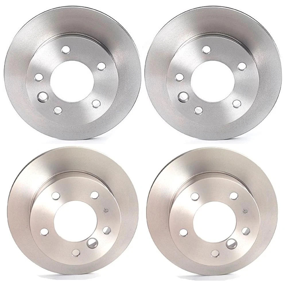 Brake Disc Rotors Kit for Dodge Sprinter 2500 (276mm Front, 272mm Rear)