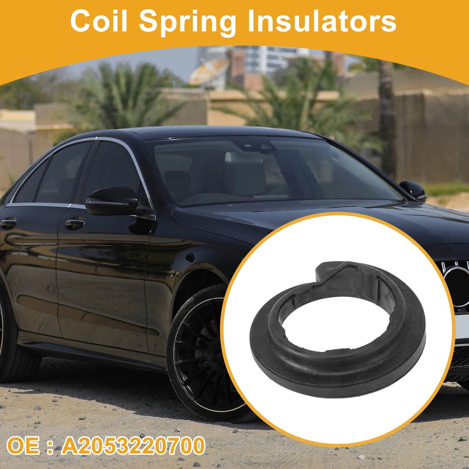 Upper Coil Spring Insulators No.A2053220700 for Mercedes-Benz C300 (2015–2021)