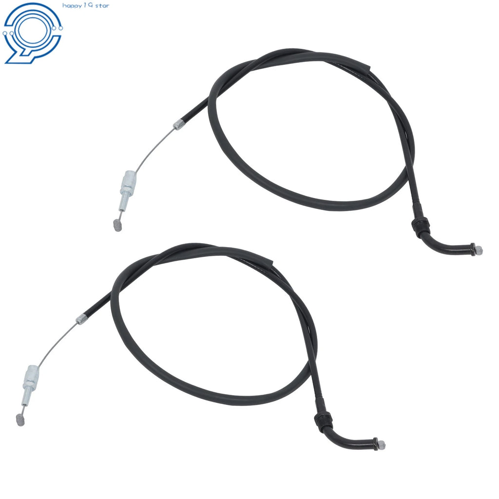 2 Throttle Cables for Honda CB1000C CB1000R CB650 CB650C CB750 CB750A (1983–1986)