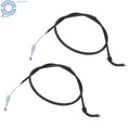 2 Throttle Cables for Honda CB1000C CB1000R CB650 CB650C CB750 CB750A (1983–1986)