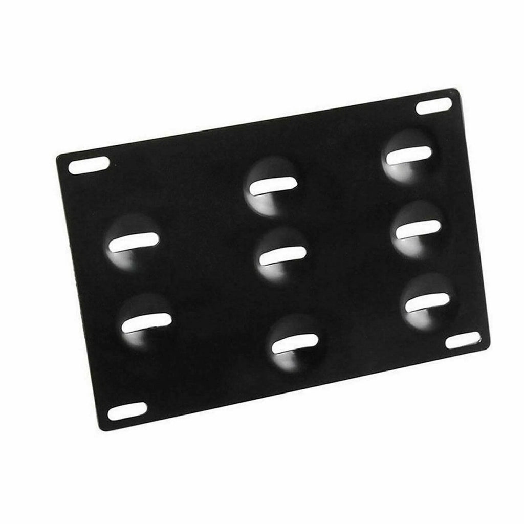 Racing Black License Plate Mounting Bracket for Honda Fit (2015-2021)
