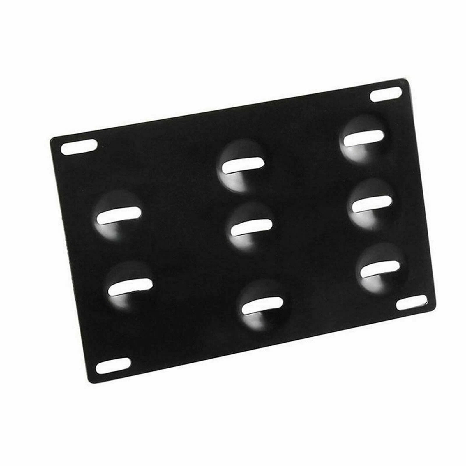 Racing Black License Plate Mounting Bracket for Honda Fit (2015-2021)