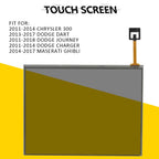 8" Touch Screen Glass Digitizer for Chrysler Dodge Ghibli (2014–2018)