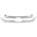 2X Front Upper & Center Grille Trim Chrome for Ford Edge (2011–2014)