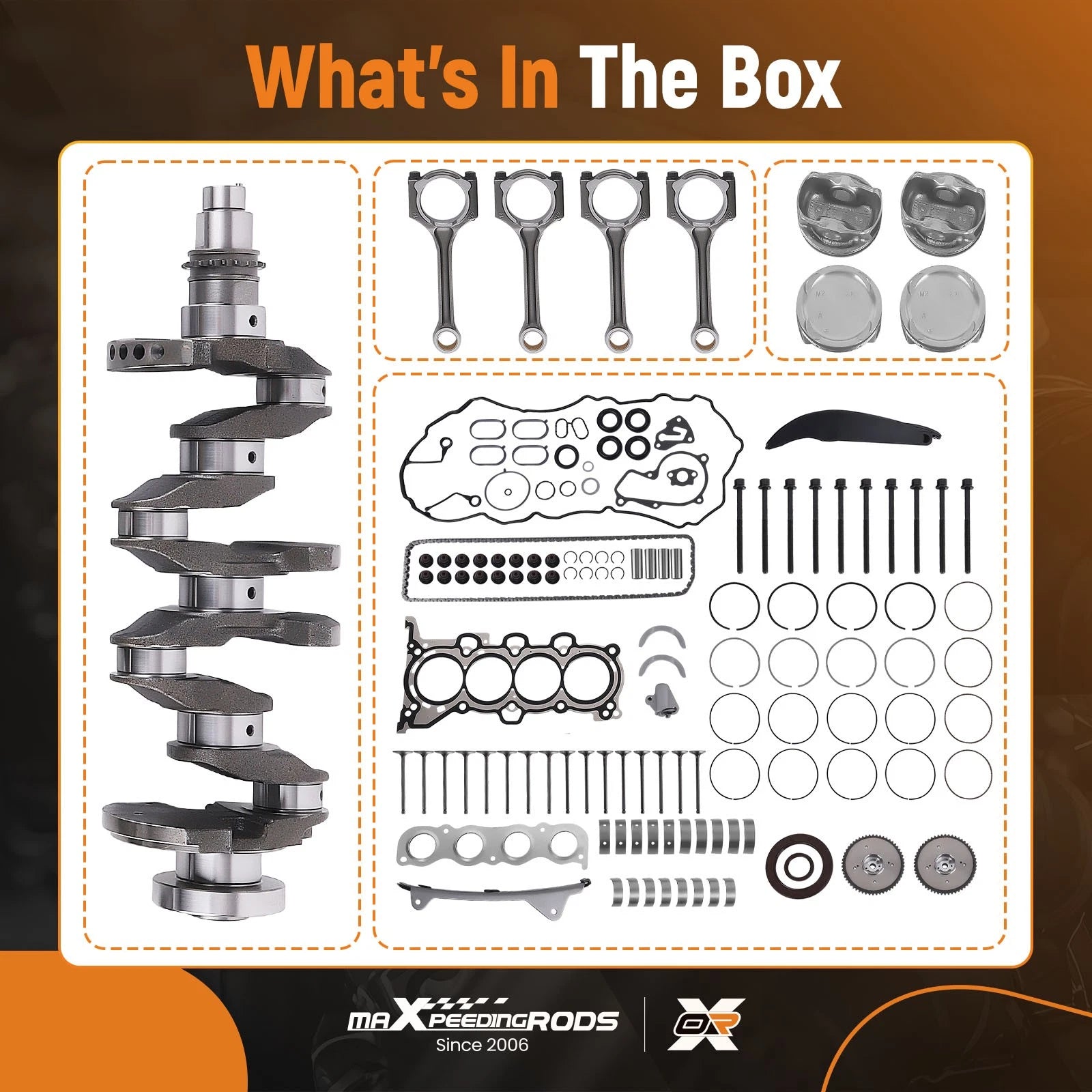 Engine Rebuild Kit for Hyundai Kia G4NA 2.0L 623V62EH00