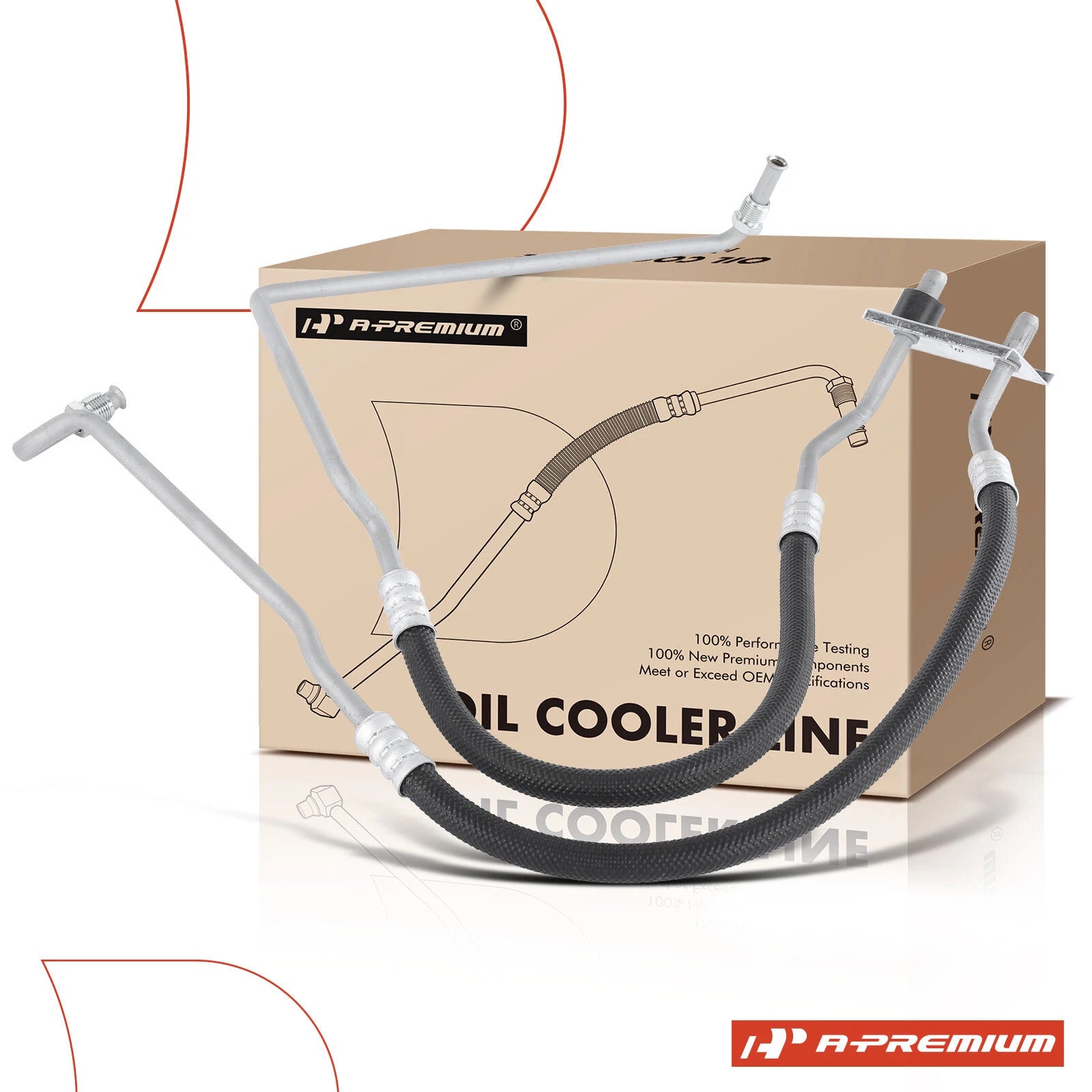 Transmission Oil Cooler Hose for Chevrolet Malibu Pontiac Grand Am