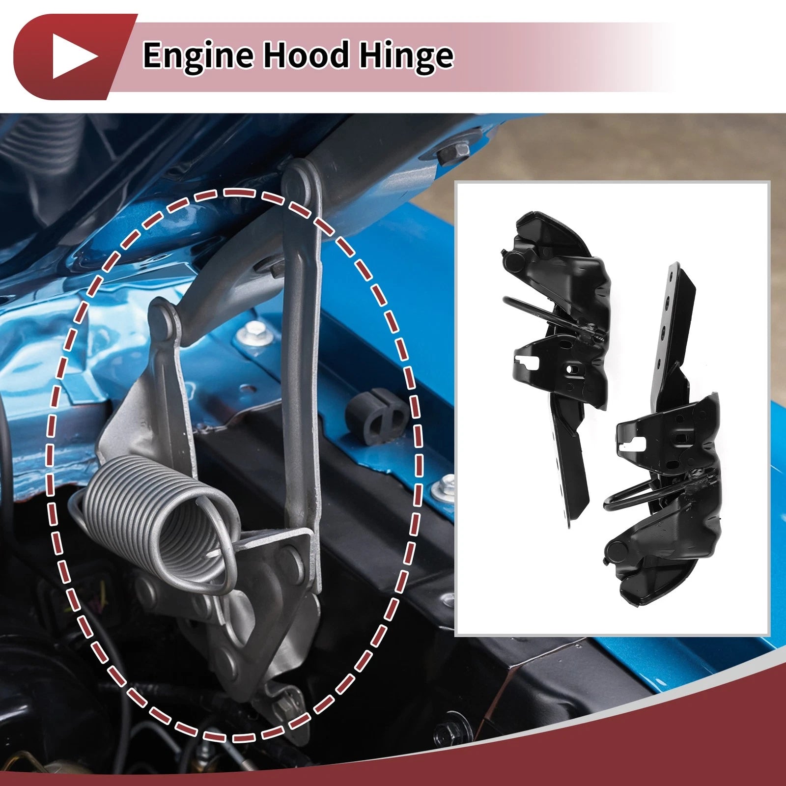 Hood Hinges for Honda Civic (2022–2023) 1 Pair
