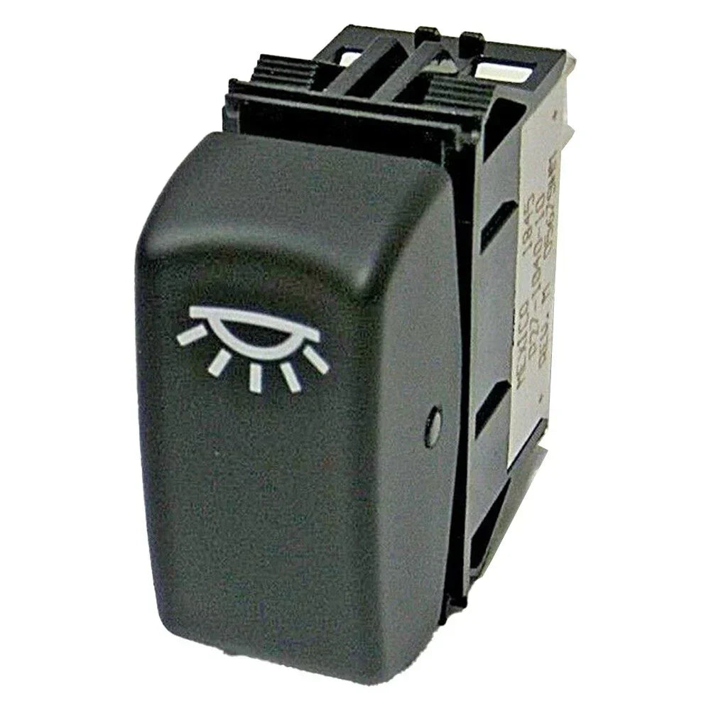 1Pcs Plastic Dome Lamp Rocker Switch Black for Kenworth