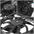 Front Cooling Radiator Fan Assembly for BMW 740i (1995)