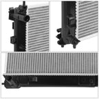 Aluminum Core Radiator for Nissan March/Versa (2012–2019) DPI-13303