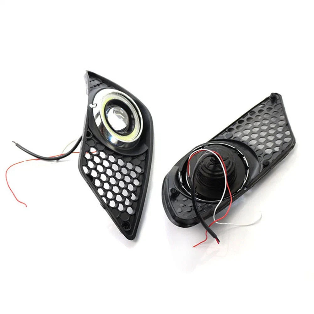 LED Bumper Fog Lights with Covers for Mercedes-Benz C230 C300 C350 (2008-2015)