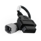 OBD2 6 Pin Diagnostic Plug Adapter for Suzuki Motorcycle Scooter ATV