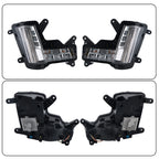 Pair LED Fog Lights for Cadillac Escalade (2015–2020) with Chrome Housing