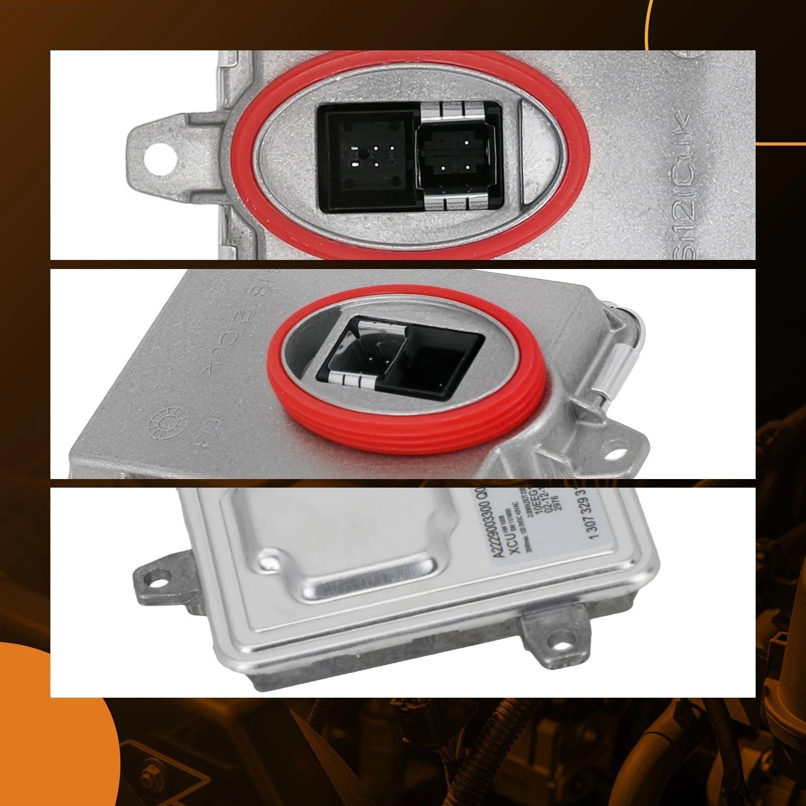 2X HID Ballast Control for Mercedes-Benz CLA250 CLA45 AMG (2014–2019) 130732931515
