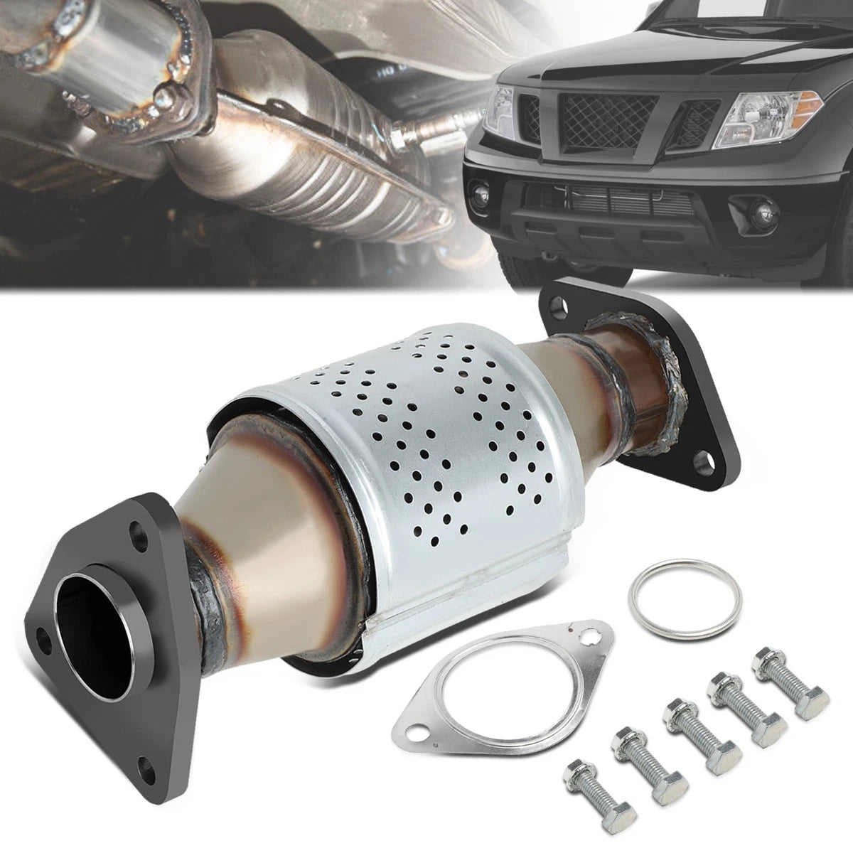 Catalytic Converter Exhaust Pipe for Nissan Frontier Xterra Pathfinder (2005–2018)