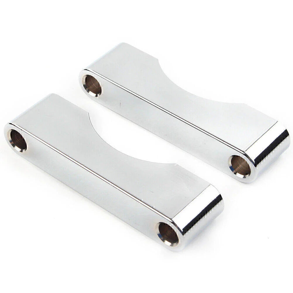 Chrome Front Fender Spacers for Harley Touring Road King (1984-2013)
