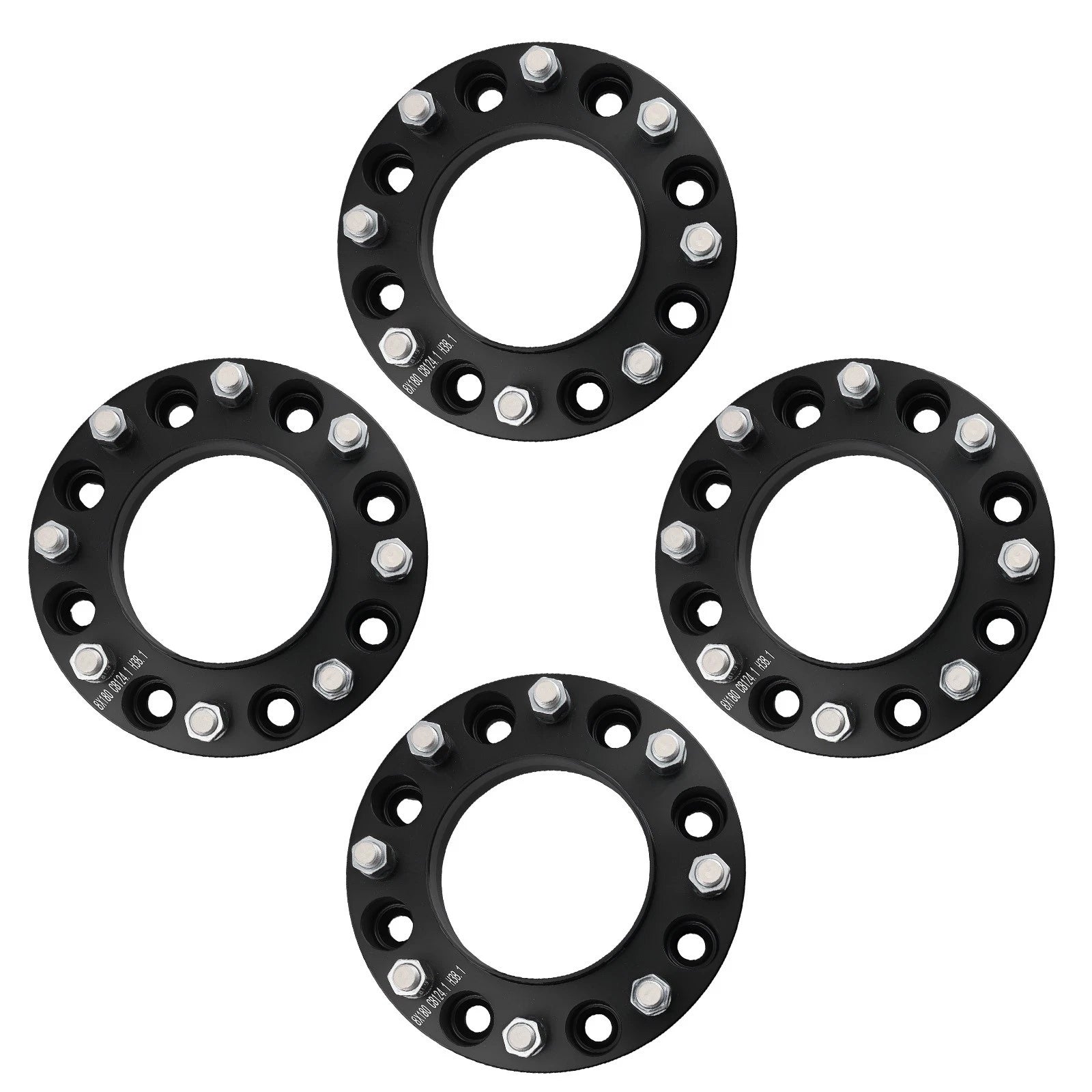 1.5" Wheel Spacers for Chevy Silverado GMC Sierra 2500HD 3500HD (2011–2024)