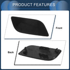 Front Right Washer Nozzle Cover Cap for Audi TT (2016–2023) 1 Pcs Black