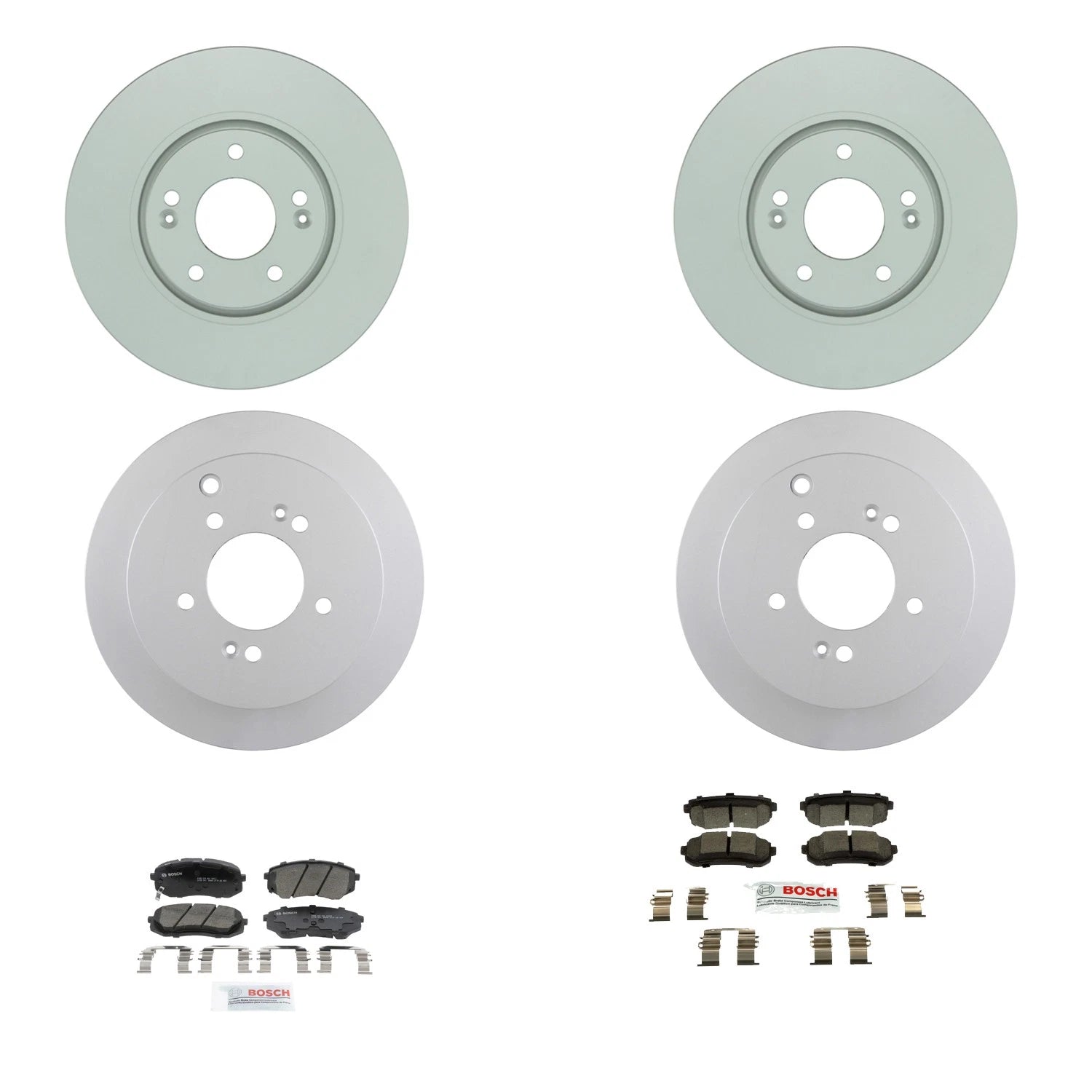 Bosch QuietCast Brake Pad Kit for Sportage Tucson (2016–2022)