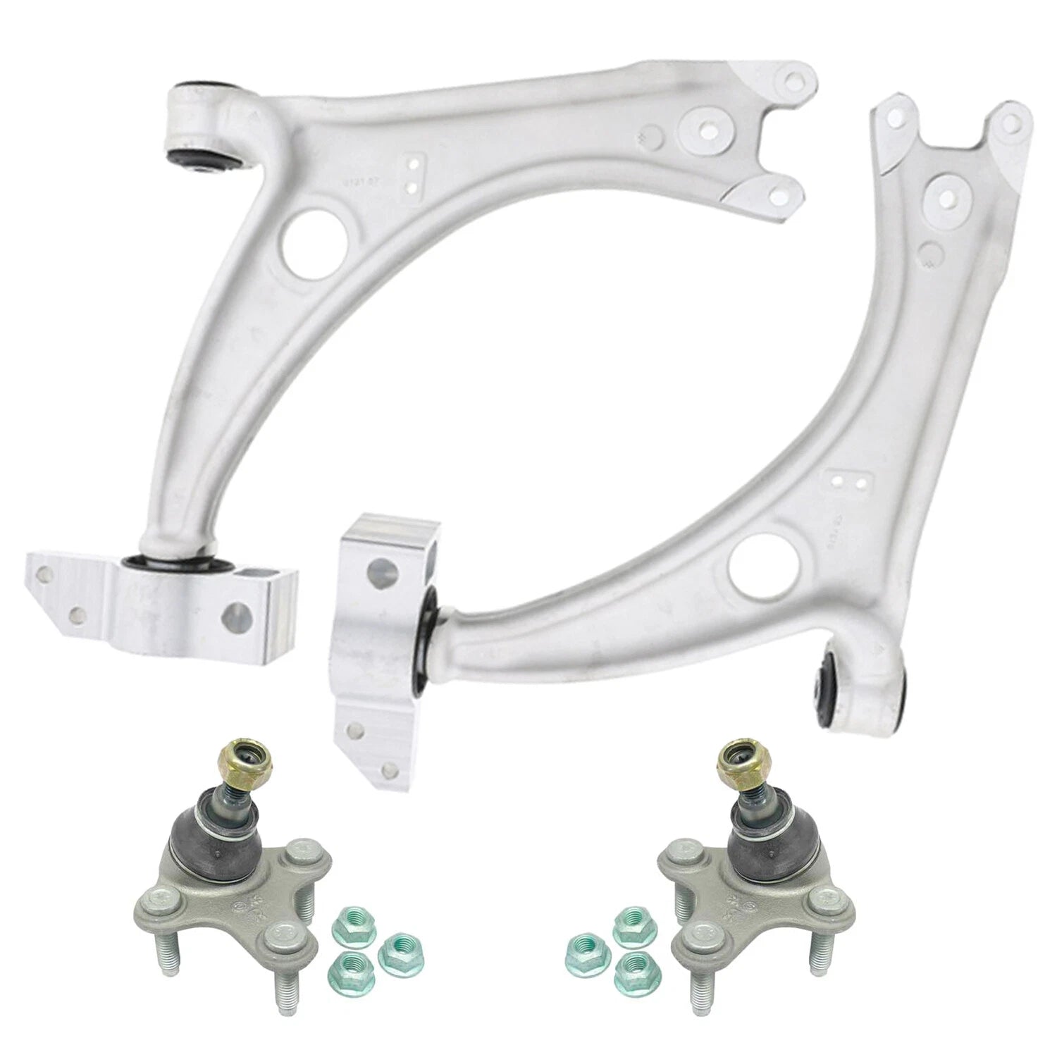 4X Front Lower Control Arm & Ball Joint Kit for Audi Q3 Quattro (2015–2018)