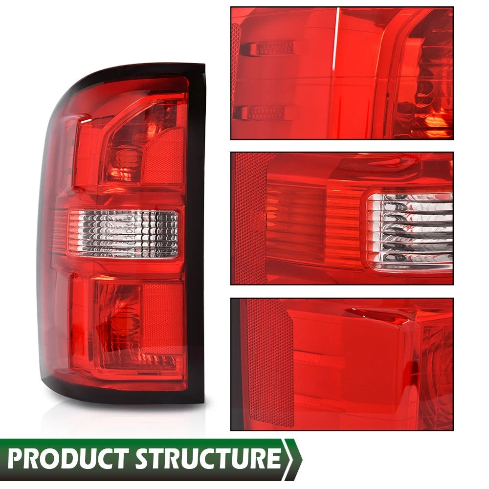 Rear Tail Light for GMC Sierra 1500 2500 3500 HD (2014–2018)