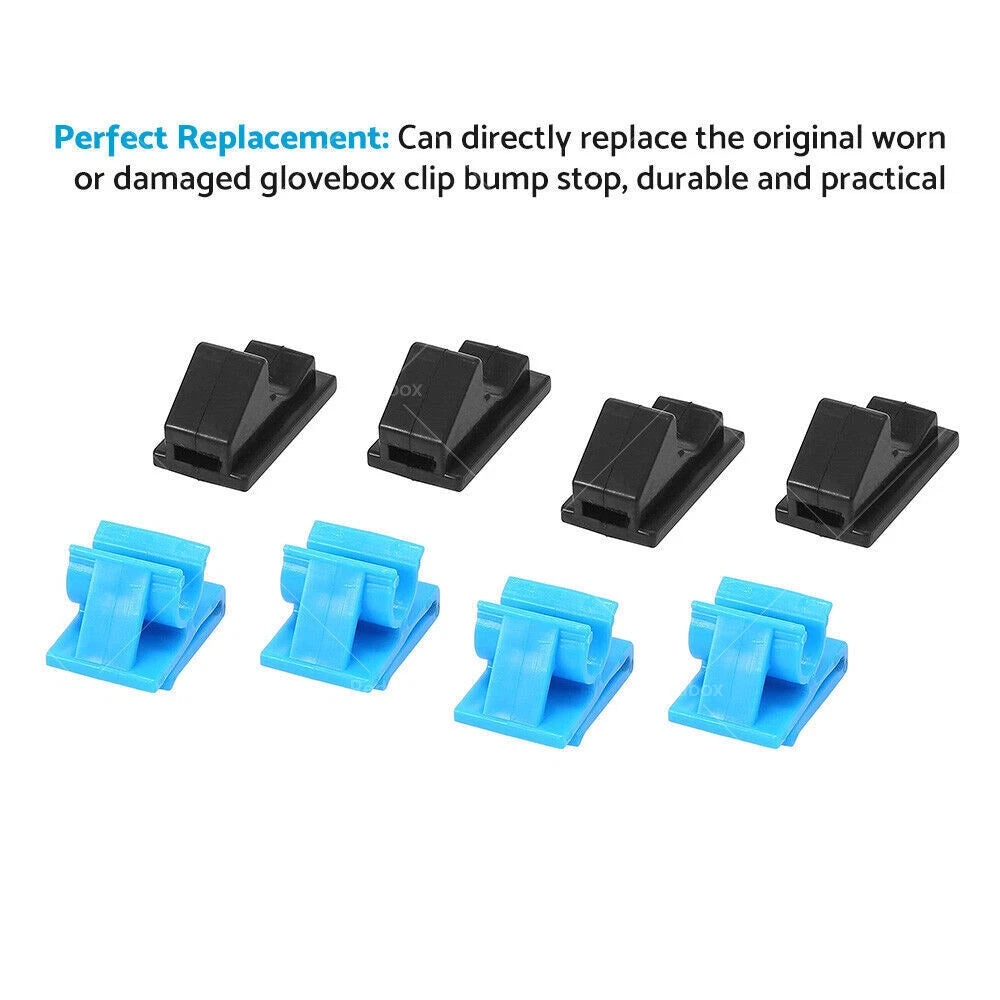 Set of 2 Lower Glove Box Clip Bump Stops for Holden Commodore VY VZ (2002–2006)