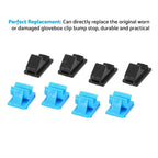 Set of 2 Lower Glove Box Clip Bump Stops for Holden Commodore VY VZ (2002–2006)
