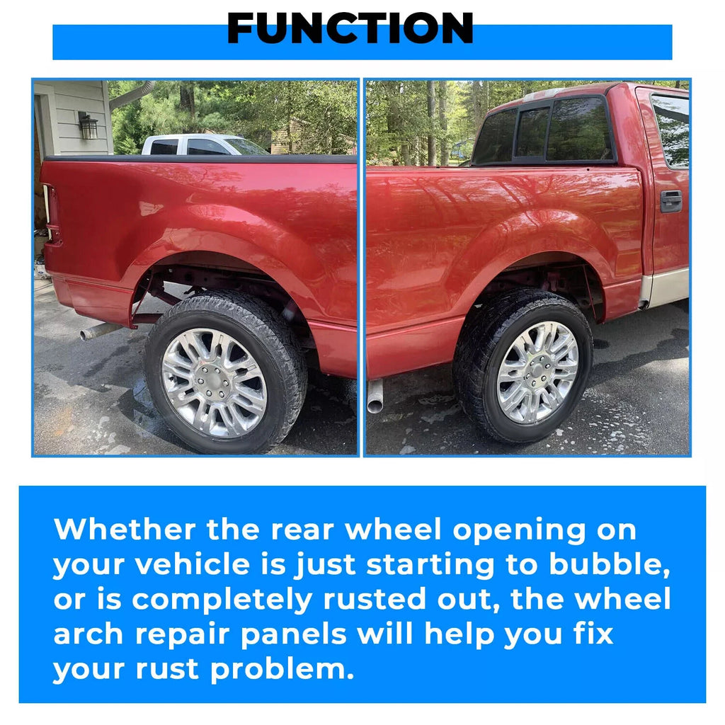 Set of 2 Upper Wheel Arch Repair Panels for Ford F150 (2004–2008)