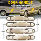 Set of 2 Outer Sliding Door Handles for Toyota Sienna (1998–2003)