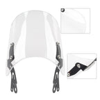 Clear Front Windshield for Interceptor 650, Continental 650 GT650 (2018–2023)