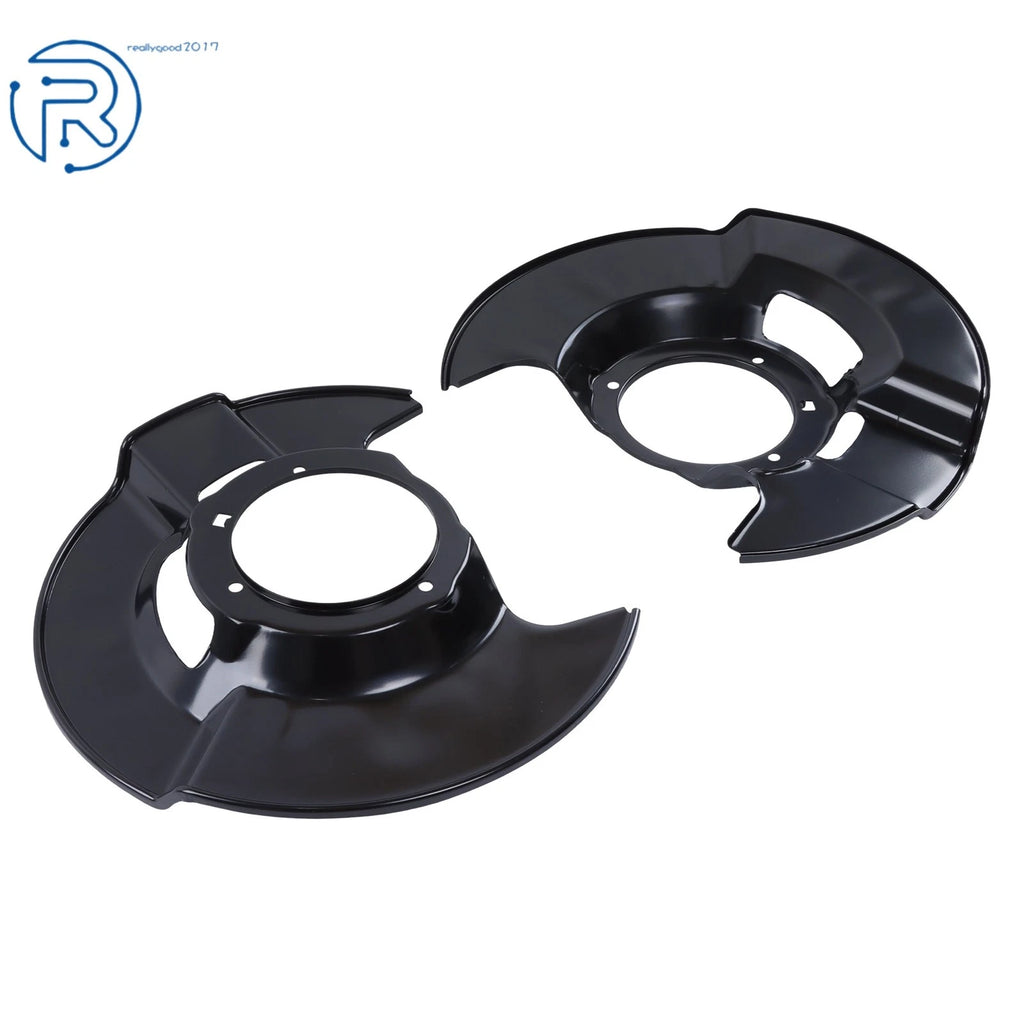 Set of 2 Front Left & Right Brake Dust Shields for Honda Pilot (2003–2008) 45255-S9V-A00