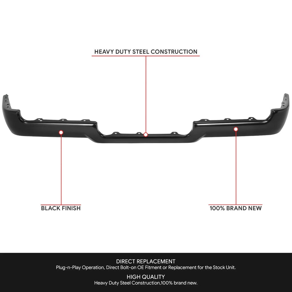Paint to Match Rear Bumper Face Bar for Ram 1500 (2019–2024)