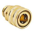 Aluminum Hose Connector for Car Wash Tools (15.5mm x 35mm)