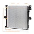 Full Aluminum Radiator for Explorer/Mountaineer 1996–1999 5.0L AT DPI-1824