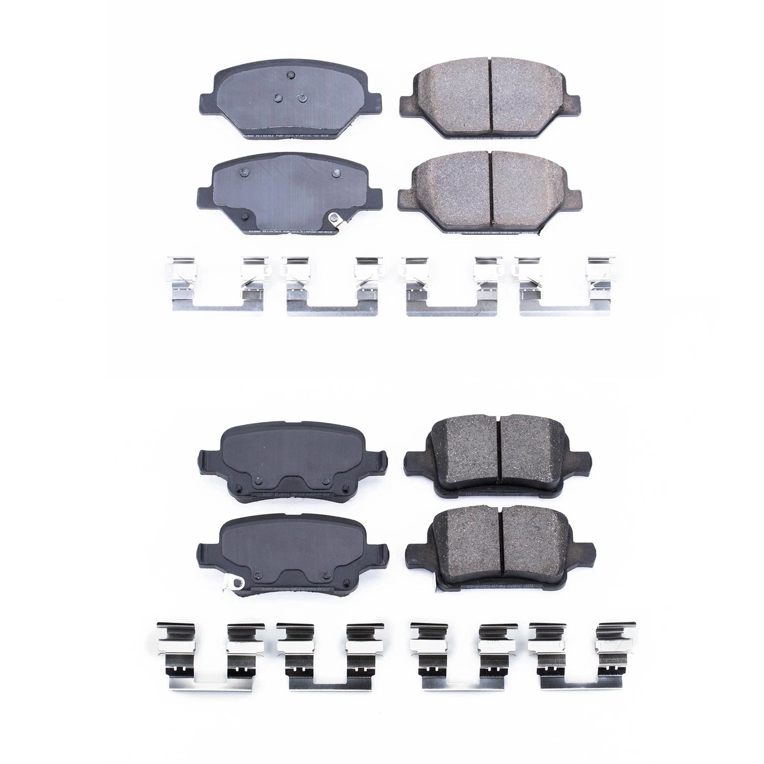 PowerStop Front and Rear Ceramic Disc Brake Pads Kit for Regal Sportback (2018–2023)