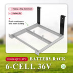 36V Battery Tray for EZGO TXT/Medalist (1994–Present) Aluminum